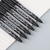 Stylo marqueur permanent à double extrémité à double pointe fine à base d'huile Stylos à pointe fine 0.5mm à pointe fine avec logo personnalisé