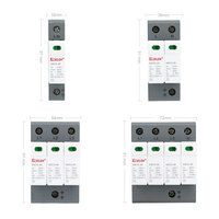 KORLEN 2P 20-40kA T2 Dispositif de protection contre les surtensions sur rail DIN, protection contre la foudre, dispositif de protection contre les surtensions AC SPD