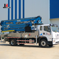 JIUHE Chine Pompe à Béton Enchères Schwing Pompe à Béton Cylindre Mini Béton 36m Béton Boom Pompe Camion