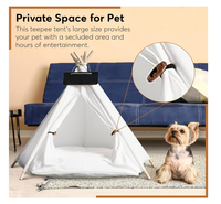Lit en bois pour chien à l'intérieur de la maison pour chiots extérieur pliable chien tente pour animaux de compagnie maison pas cher chien maison intérieure