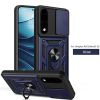 Étui de protection magnétique Lichicase Smooth Touch Ring Holder pour OnePlus Nord 6, coque antichoc