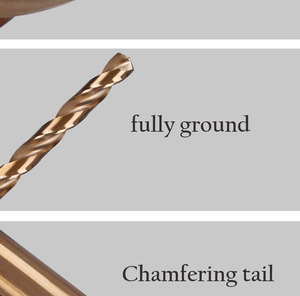 Nhà Máy Trung Quốc M35 HSS Khoan <span class=keywords><strong>Bit</strong></span> Hoàn Toàn Mặt Đất Cobalt <span class=keywords><strong>Twist</strong></span> Khoan Bits Cho Thép Không Gỉ - Product Image 3