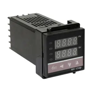 С одним выходом Pid интеллектуальный контроллер температуры REX-C100 Pid интеллектуальный контроллер температуры