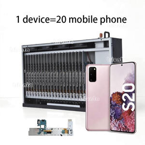 เมนบอร์ด Android สำหรับโทรศัพท์มือถือรุ่น S10 <span class=keywords><strong>S20</strong></span>+ ที่ใช้ร่วมกันได้ พร้อมกล่องควบคุมแบบซิงโครไนซ์ ระบบจัดการแบบรวมศูนย์ ปรับแต่งได้ - Product Image 3
