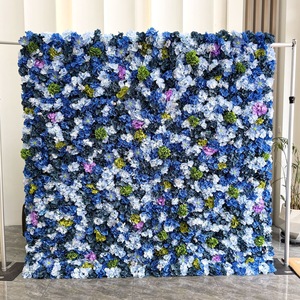 Elegante Combinación de Hortensias y Rosas Azules para Decoración de Interiores, Ceremonias y Sesiones de Fotos - Product Image 6