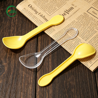 Fourchettes-cuillères jetables fantaisie en forme de patte de chat pour enfants, idéales pour les desserts et gâteaux, de haute qualité, durables et colorées