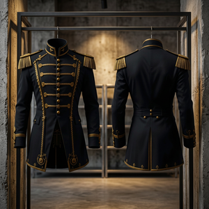 Servicio OEM al por Mayor, Chaqueta de Húsar Francés para Desfiles y Regimientos, Chaqueta de Lana Personalizada Transpirable de Alta Calidad para Hombres Adultos - Product Image 2