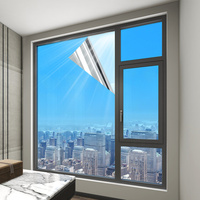 Película Estática para Ventanas, Aislamiento Térmico, Rechazo de Rayos UV, Privacidad, Adhesivo de Vidrio Esmerilado para Hogar y Oficina