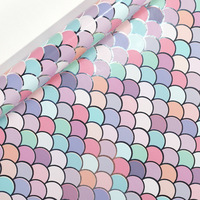 Valentijn cadeaupapier, glanzende metallic folie, oceaanelementen, dagelijkse cadeaudoos