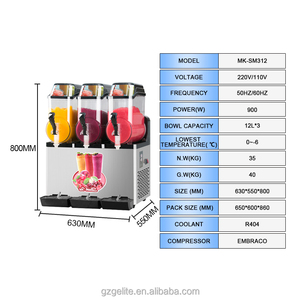 Chất lượng cao giá rẻ giá nhà thương mại Slash máy bằng Cháo granita máy để bán - Product Image 5