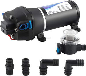 FL-40 12V 17LPM 40PSI आर. वी. छोटे बिजली डायाफ्राम पंप डीसी शौचालय सीवेज पंप - Product Image 4