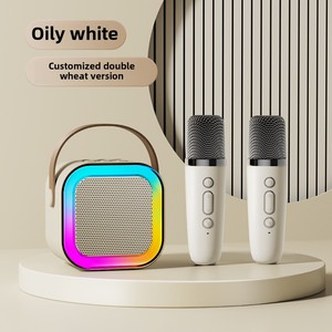 K12 Unisex <span class=keywords><strong>Mini</strong></span> Karaoke Kit 2Pcs Nhựa Micro & Loa Không Dây Đồ Chơi Giáo Dục Cho Trẻ Em - Product Image 6