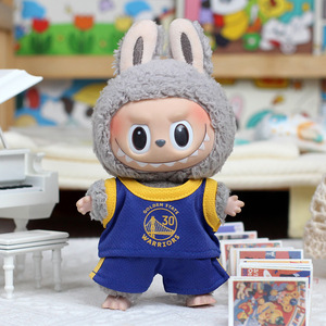 Vêtements pour poupée en peluche Labubu, uniforme de basket-ball vert Boston 0, pour jouet de 15 cm - Product Image 3