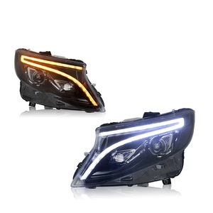 Nouveaux phares à LED DRL 12V pour Vito (W447) 2016-2023, compatibles avec Valente <span class=keywords><strong>Marco</strong></span> <span class=keywords><strong>Polo</strong></span> EQV <span class=keywords><strong>Classe</strong></span> <span class=keywords><strong>V</strong></span> - Product Image 4