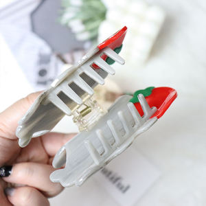 Versión coreana 9,5 cm conejo fresa Animal pinzas para el cabello <span class=keywords><strong>Kristina</strong></span> Bazan pinzas para el cabello coreanas horquillas para niñas - Product Image 4