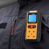 Détecteur de gaz SNDWAY SW-7500A 4 en 1 : Analyseur de gaz combustibles et détecteur de fuites (oxygène O2, monoxyde de carbone CO, H2S, gaz explosifs)