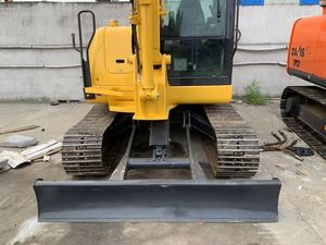 Excavatrice Komatsu PC56 d'origine, 5 tonnes |   Mini-pelleuse d'occasion fabriquée au Japon |   Machine à chenilles d'occasion pour petits projets - Product Image 5
