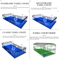 Vente en gros de sol en gazon artificiel pour toit de padel Cancha Padel en verre tapis de sport personnalisé pour stade professionnel
