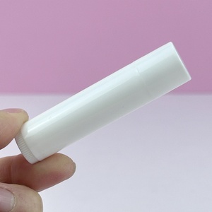 PP Round Lipstick <b>Tube</b> Chapstick Container <b>Plastic</b> Empty Lip Balm Container <b>Tube</b> With Cap Wholesale 0.15oz 5ml 5g Cosmetic - Product Image 3