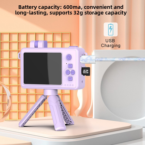 Kids 140 Wide Angle LED <b>Flashlight</b> Camera Toy MicroSD 4MB Memory MP3 Functions 2.4inch Screen Gift for 3-6 Year Old Boys Girls - Product Image 4