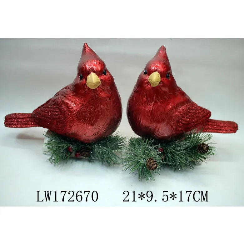 Nhựa Giáng Sinh XMAS ANIMAL BIRD RED CARDINEL Đứng Trên Đá Vườn Nhà Bảng Chào Mừng Trang Trí Quà Tặng <span class=keywords><strong>Bức</strong></span> <span class=keywords><strong>Tượng</strong></span> Đồ Chơi