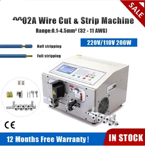 WD-02A Automatic Electric Wire Stripping Machine Wire Stripping And Twisting Machine Cable Cutting And Stripping Machine