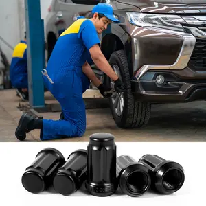 High Quality General Purpose Steel Wheel Nut 1/2 Locking Lug Nut Automotive Lug Nut Set