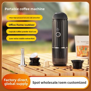 เครื่องชงกาแฟแคปซูลอิตาเลียนแบบพกพาไร้สาย ICafilas พร้อมระบบทำความร้อนสำหรับใช้งานกลางแจ้ง ใช้ได้ทั้งแคปซูลและผงกาแฟ แบบพกพา - Product Image 2