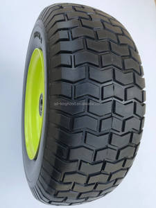 <span class=keywords><strong>Roue</strong></span> <span class=keywords><strong>de</strong></span> secours en caoutchouc solide PU 400mm 16x6.50-8 pneu <span class=keywords><strong>de</strong></span> secours <span class=keywords><strong>pour</strong></span> tondeuse à gazon 100x25mm - Product Image 3