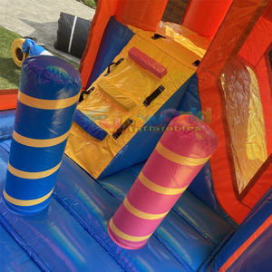 Castillo inflable con tobogán para niños, brincolín inflable, casa de brinco inflable, combo inflable. - Product Image 3