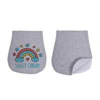 Bavoirs personnalisés pour nouveau-né, réutilisables, écologiques, doux pour la peau, à porter sur l'épaule, en polyester imprimé, serviette fantaisie pour la salle de bain
