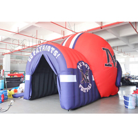 Tunnel de football gonflable à prix d'usine, tunnel de casque gonflable personnalisé pour événements sportifs