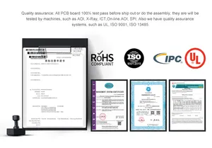 2-слойная печатная плата Fr4 потребляет электронное Pcba беспроводное мобильное зарядное устройство PCBA Pcb в сборе