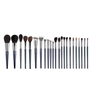 CHICHHODO 23Pcs Milky Way Series Make-up Pinsel Natur haar Kunst haar Aluminium rohr Holzgriff Großhandel Spot Verkauf