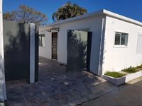 Villa préfabriquée moderne à un étage de 48 m2, en béton avec âme en EPS, 2 chambres, 1 salle de bain, 1 cuisine, salon, ignifuge, imperméable, 5+