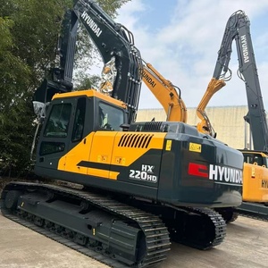 รถขุดขนาดใหญ่ Hyundai XH220HD มือสอง รถขุดไฮดรอลิกแบบตีนตะขาบมือสองแท้ รถขุด Hyundai มือสอง รุ่น 330 305 210 220 225 - Product Image 3