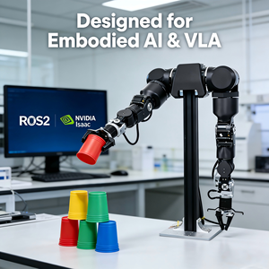Sistema Robótico de Doble Brazo para Teleoperación VR Agility A2 |   IA Incorporada, Aprendizaje Basado en VLA, ROS2, NVIDIA <span class=keywords><strong>Isaac</strong></span> - Product Image 1