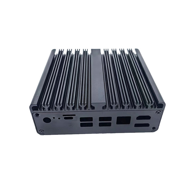 Extruded Aluminium Enclosure CNC Milling Computer Industrial Chassis Factory Direct Supply Color Custom Gaming PC Case in Stock