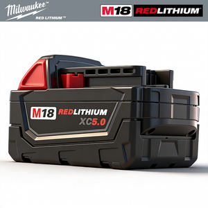 Batería de Iones de Litio <span class=keywords><strong>Milwaukee</strong></span> <span class=keywords><strong>M18</strong></span> REDLITHIUM XC 5.0 de 18 V y 5.0 Ah, Negra, 48-11-1850, para Herramientas Eléctricas <span class=keywords><strong>Milwaukee</strong></span> <span class=keywords><strong>M18</strong></span> de 18 V - Product Image 4