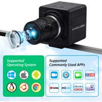ELP 4K kamera 2.8-12mm Lens USB kamera ile MAC için 3840x2160 HD Webcam 4K/Windows/Linux/ahududu Pi Web kamera