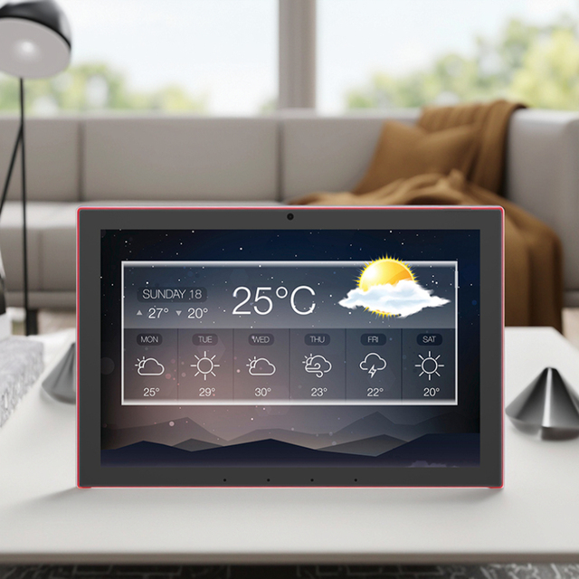 Matter Smart Home Device Interactive Boards 10.1 Inch Poe Wall Mount Smart Home Screen