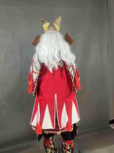 Armadura de Samurai Roja para Cosplay, Fiesta de Halloween, Armaduras Tradicionales Japonesas de Samurai, Armadura Romana Antigua - Product Image 3