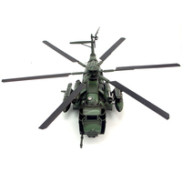 Modèle d'hélicoptère américain CH-53E Super Stallion camouflage, décoration en métal antique, décoration de salon, cadeau créatif