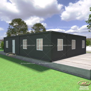कम कीमत समाप्त कंटेनर घर, स्वागत 100m2 घर योजना बिक्री के लिए कंटेनर घर - Product Image 2