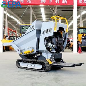 Mini Dumper Petit Transporteur Sur Chenilles Mini Chargeur Sur Chenilles 500kg Diesel Ferme Jardin Utilisation Chargement Articles à Vendre - Product Image 2