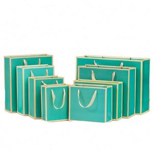 Bolsa de Papel Kraft Marrón para Compras, Regalos y Comida para Llevar, Ecológica, Reciclada, Blanca y Negra, 2026 - Product Image 1