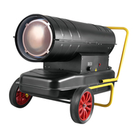 Chauffage au diesel à air portable Fire Dragon 30KW, contrôleur de chauffage autonome, chauffage à air pour les fermes de fruits, écran LCD