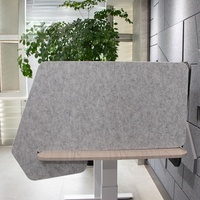Panneau de séparation moderne conçu pour l'espace d'intimité de bureau avec support de panneau d'isolation phonique en fibre de polyester pour application scolaire
