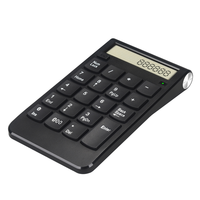 Mini teclado numérico inalámbrico de 2,4 GHz, teclado digital de 18 teclas para contabilidad, portátil, tabletas