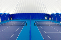 Vente directe d'usine, tente à membrane gonflable ignifuge, dôme pneumatique pour terrain de tennis, football, sports